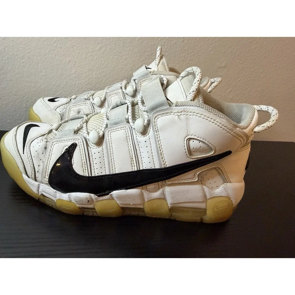 Size 9.5 - Nike Air More Uptempo '96 Copy Paste White Black 2022 Men's Shoes